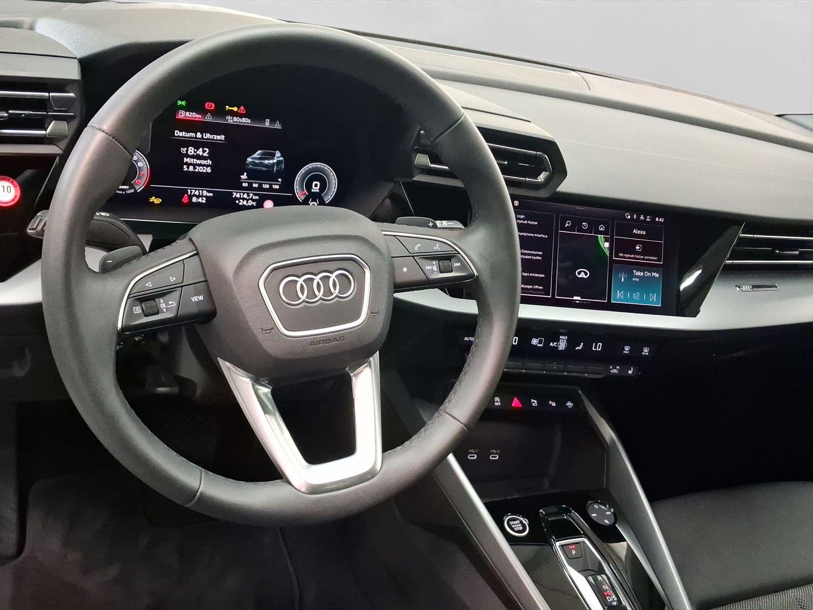 Audi A3 Sportback 30 TFSI KAMERA HuD NAVI+ SONOS SITZ, миниатюра 9