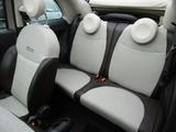 Fiat 500C Lounge Allwetter Klima PDC - Fiat 500C: Beige