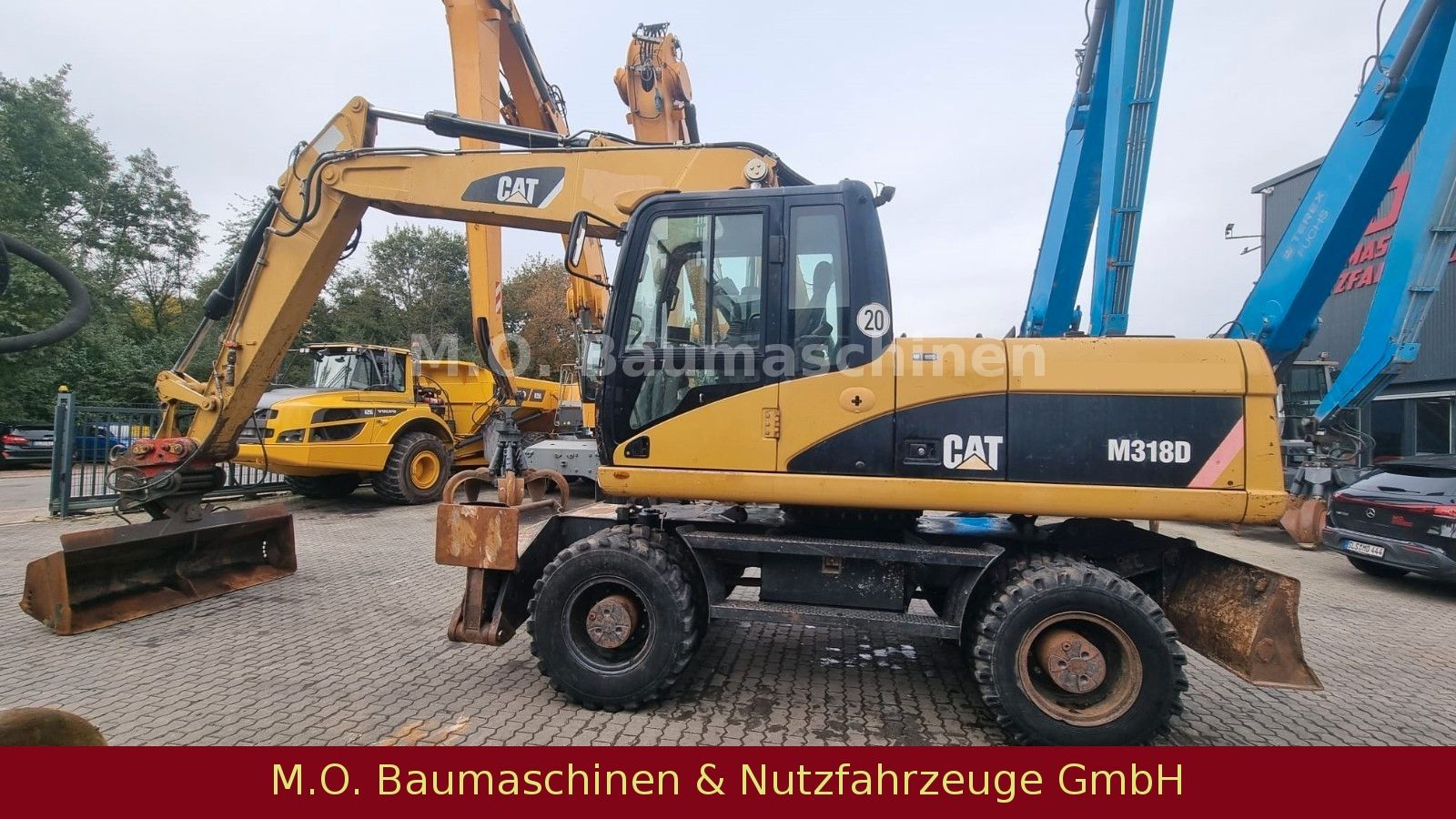 Fahrzeugabbildung CAT M 318 D  / SW /Hammerline / VSA / AC /