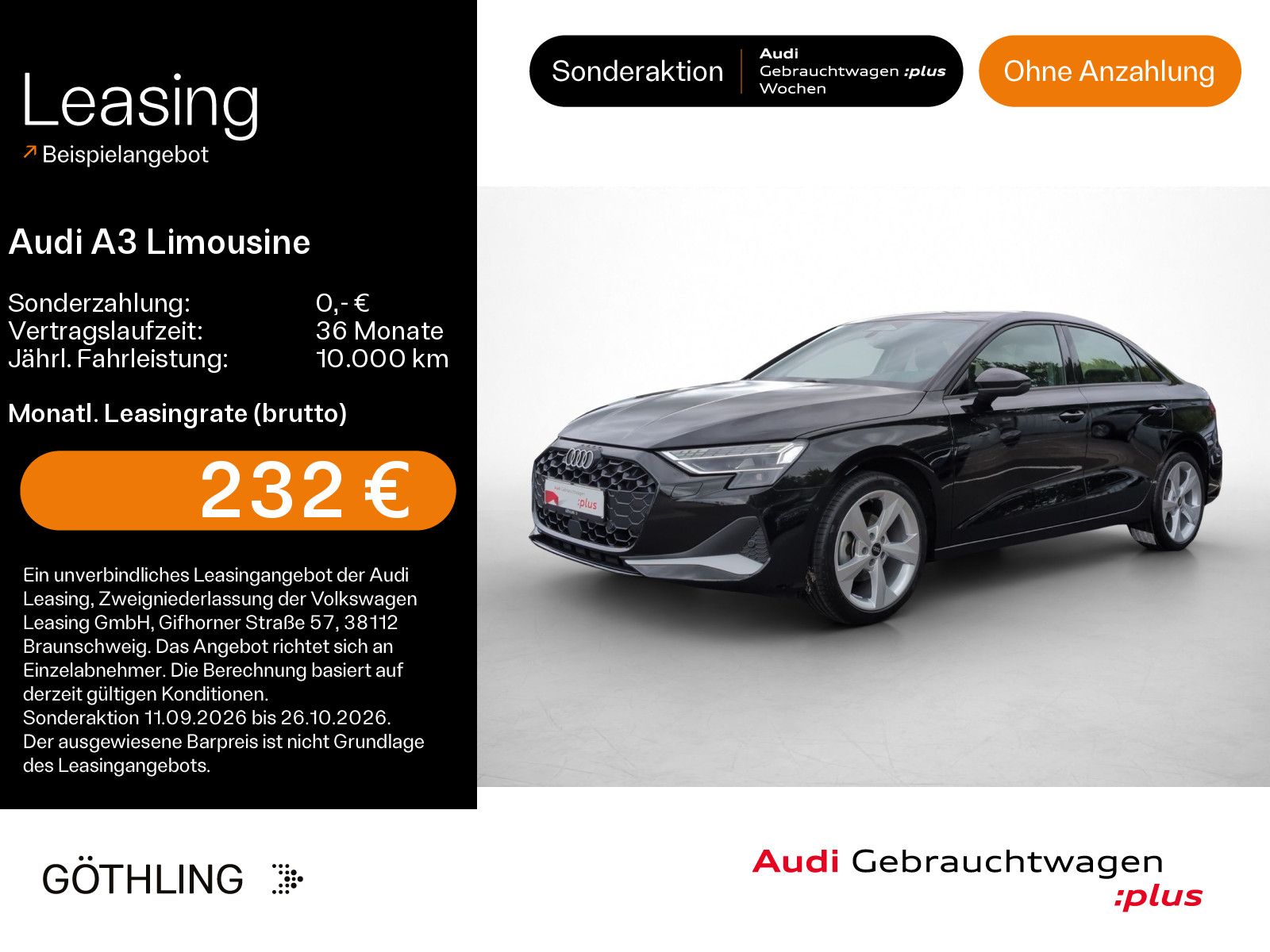 Audi A3 Limousine 35 TFSI advanced S tro*LED*Virtual*