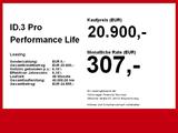 Volkswagen ID.3 Pro Performance Life SHZ Navi ACC - Volkswagen ID.3 mit Elektro-Antrieb: Automatik