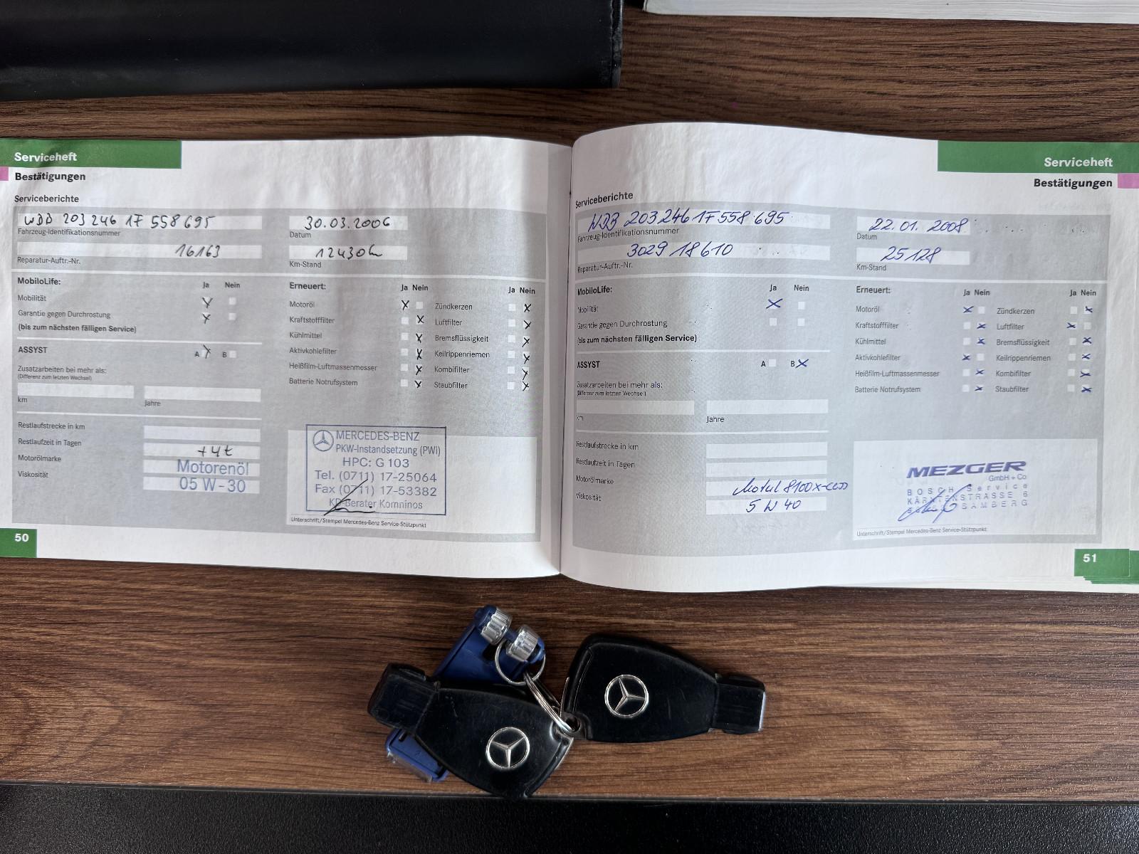 Mercedes-Benz C180 2004 — photo 26
