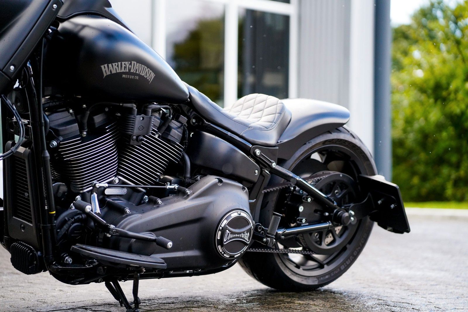 Fahrzeugabbildung Harley-Davidson FLFBS Fat Boy 114 cui - All Black - Jekill - 260