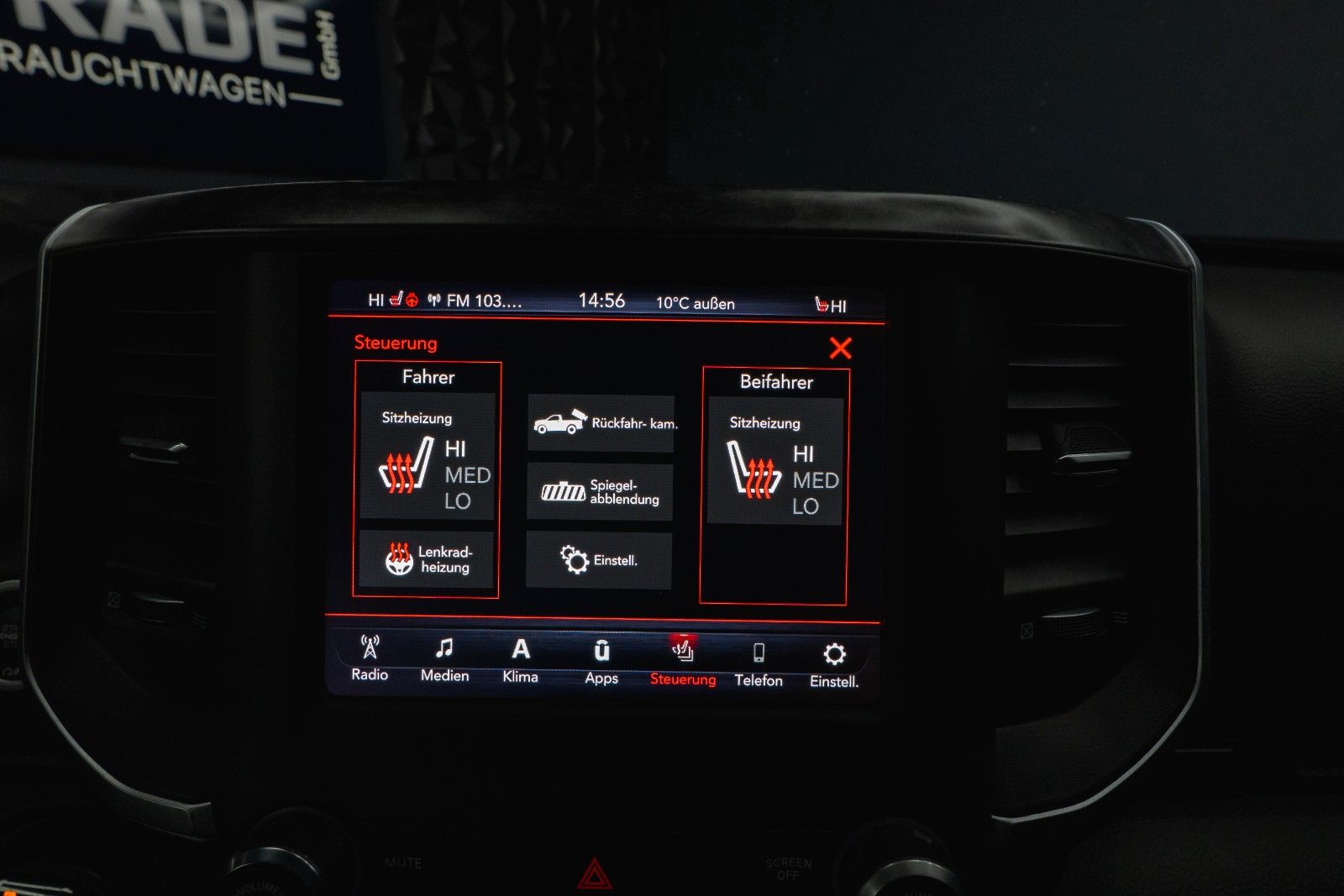 Fahrzeugabbildung Dodge RAM 5.7 V8 HEMI 4x4 RED DEVIL Offroad NightPaket
