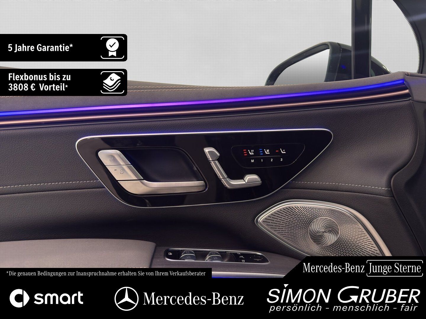 Fahrzeugabbildung Mercedes-Benz EQS 450+ SUV AMG Massage Sitzklima AHK 118Kwh