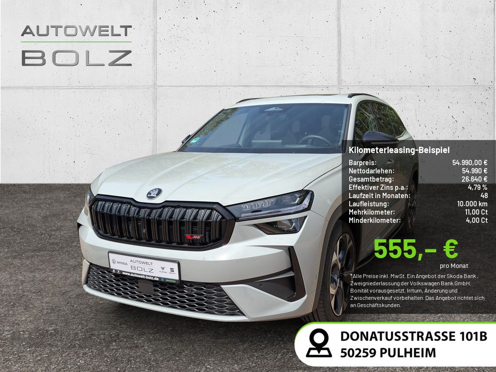 Skoda Kodiaq 2.0 TSI RS 4x4 MATRIX-LED AHK 360° PANO