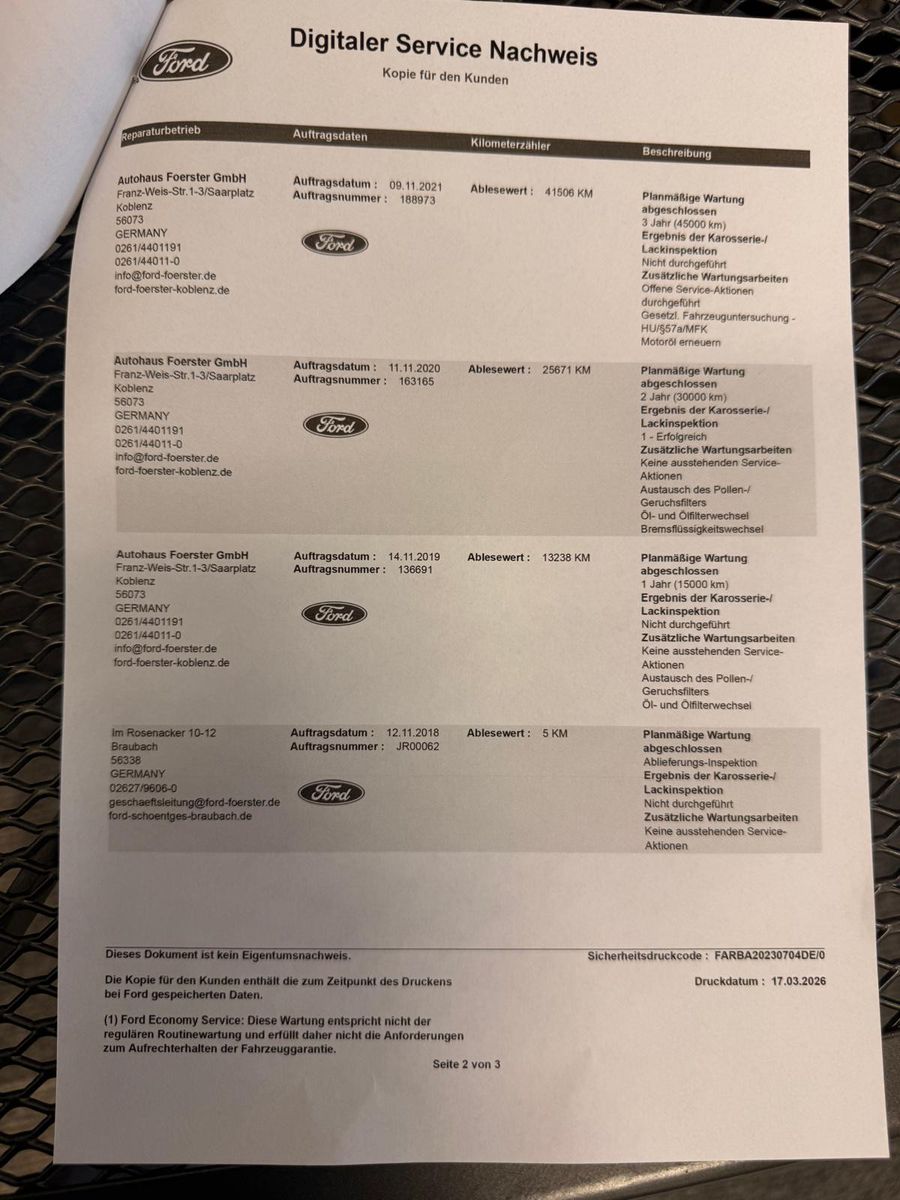 Fahrzeugabbildung Ford Kuga ST-Line / NAVI/ KLIMA/AHK/ALLRAD