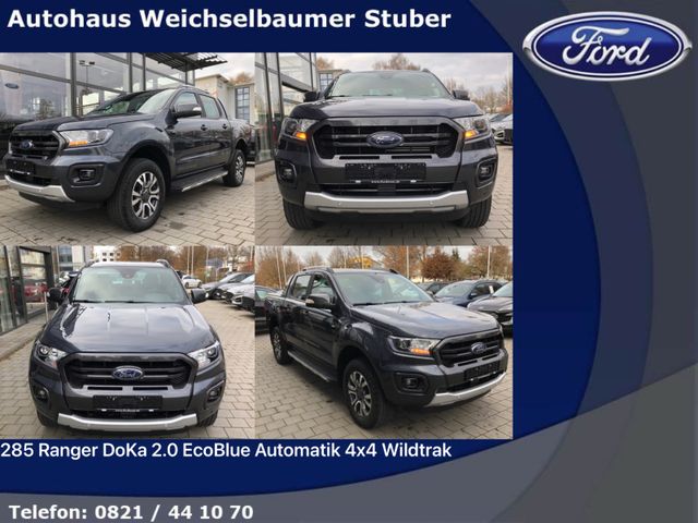 Ford 285 Ranger DoKa 2.0 EcoBlue Autom. 4x4 Wildtrak