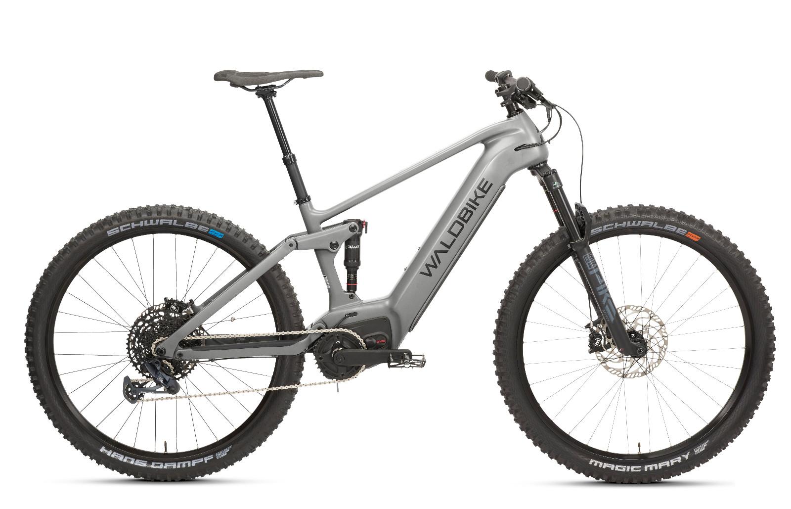 Waldbike Quercus Carbon Fully 2024 - Gr. S/M - grey