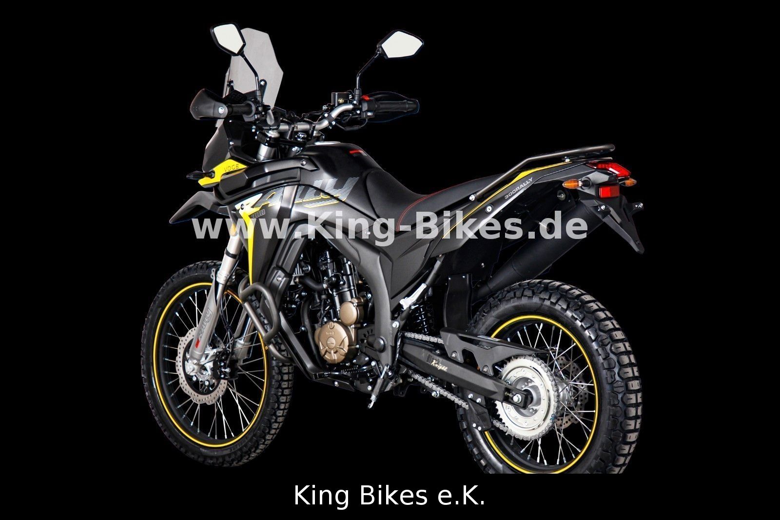 Fahrzeugabbildung VOGE 300 RALLY E5+ wie Honda CRF300 -LED Fahrlicht