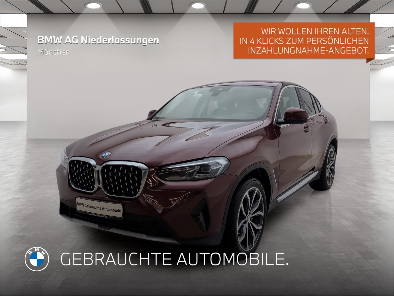 BMW X4 xDrive30d LED Shz. V+H Sports. Sportfw. Navi