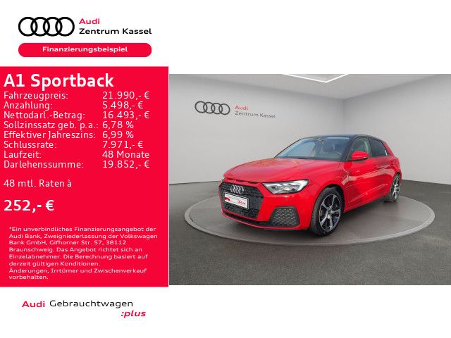 Audi A1 Sportback 25 TFSI LED Navi CarPlay PDC+