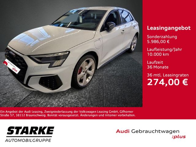 Audi A3 Sportback 45 TFSI e S tronic S line  LED Kame