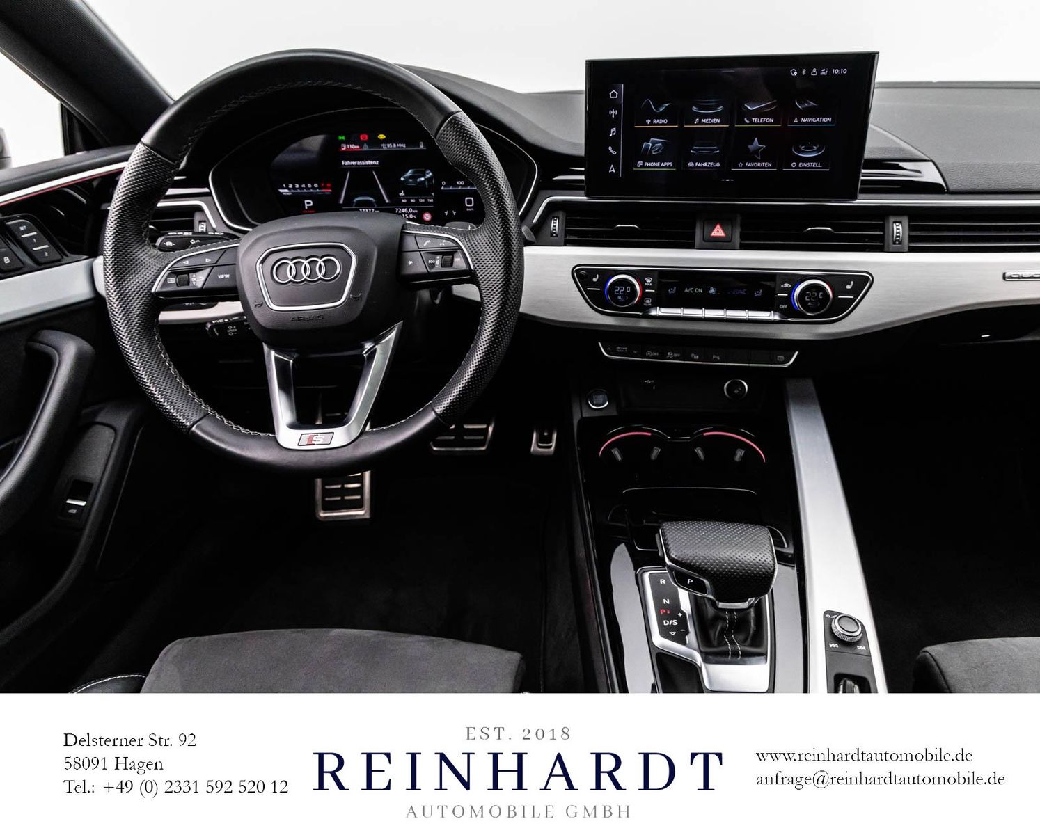 Audi A5 COUPE 45TFSi Q 2x S LINE/19Z/ACC/PANO/S-SITZE foto 20