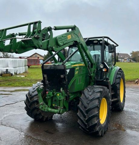 John Deere 6125R Forst RITTER mit Drehsitz und Frontlader