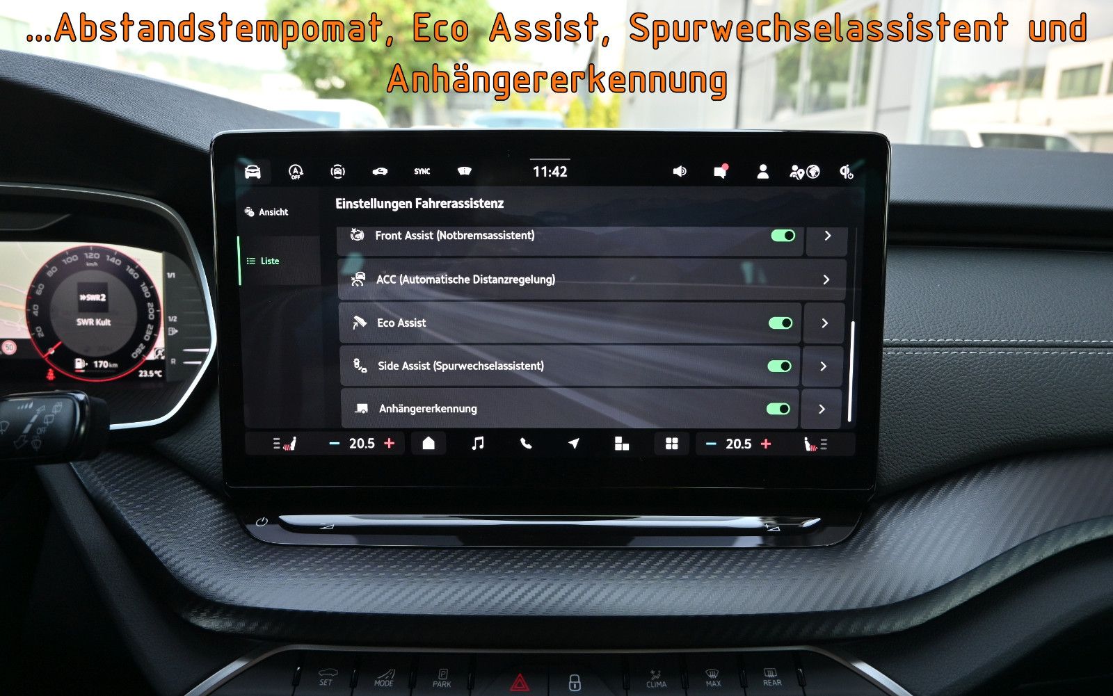 Fahrzeugabbildung SKODA Octavia 2.0 TDI DSG Sportline Combi °ACC°AHK°HUD
