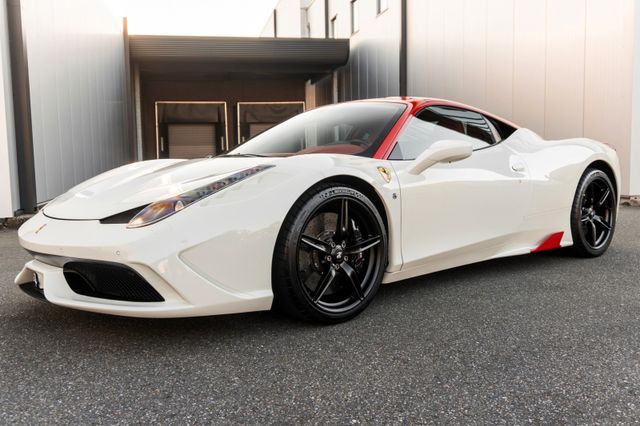 Ferrari 458 Speciale - Bianco Avus - Lift - LED