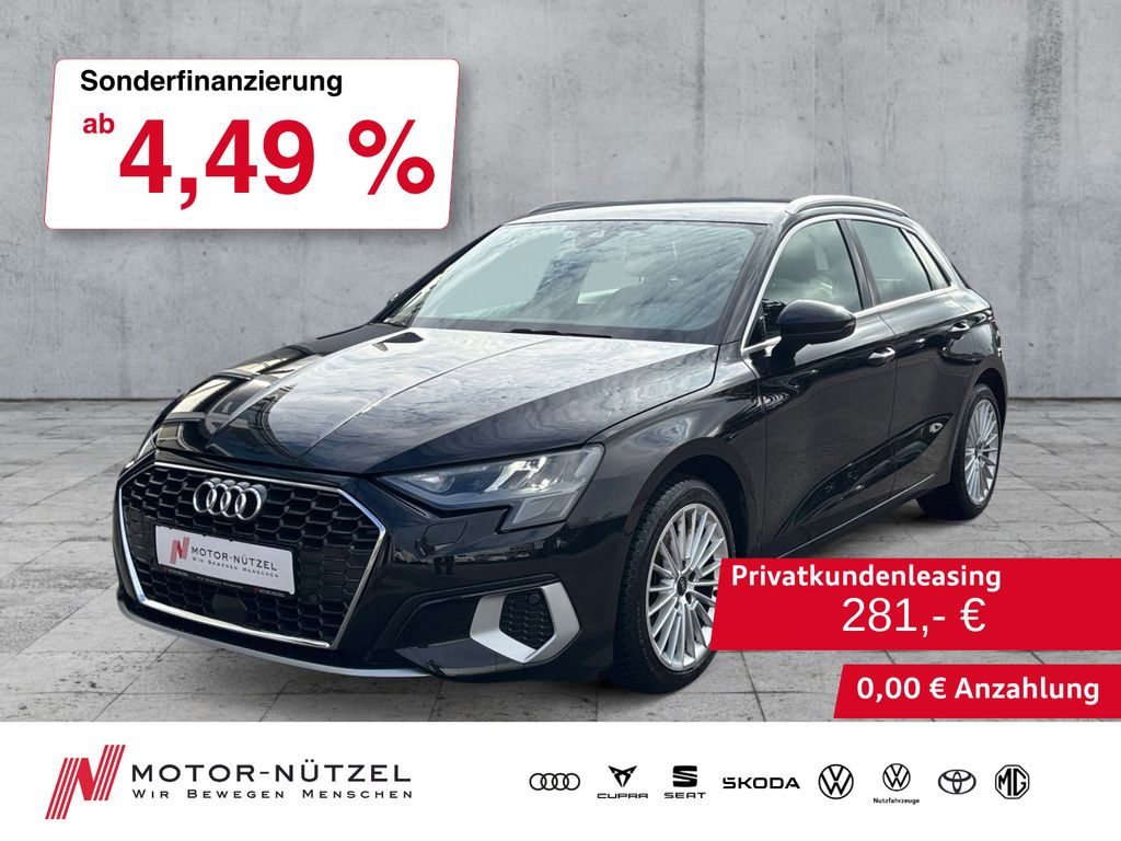 A3 Sportback 30 TDI S-TR ADVANCED 5JG+NAV+SHZ+VC