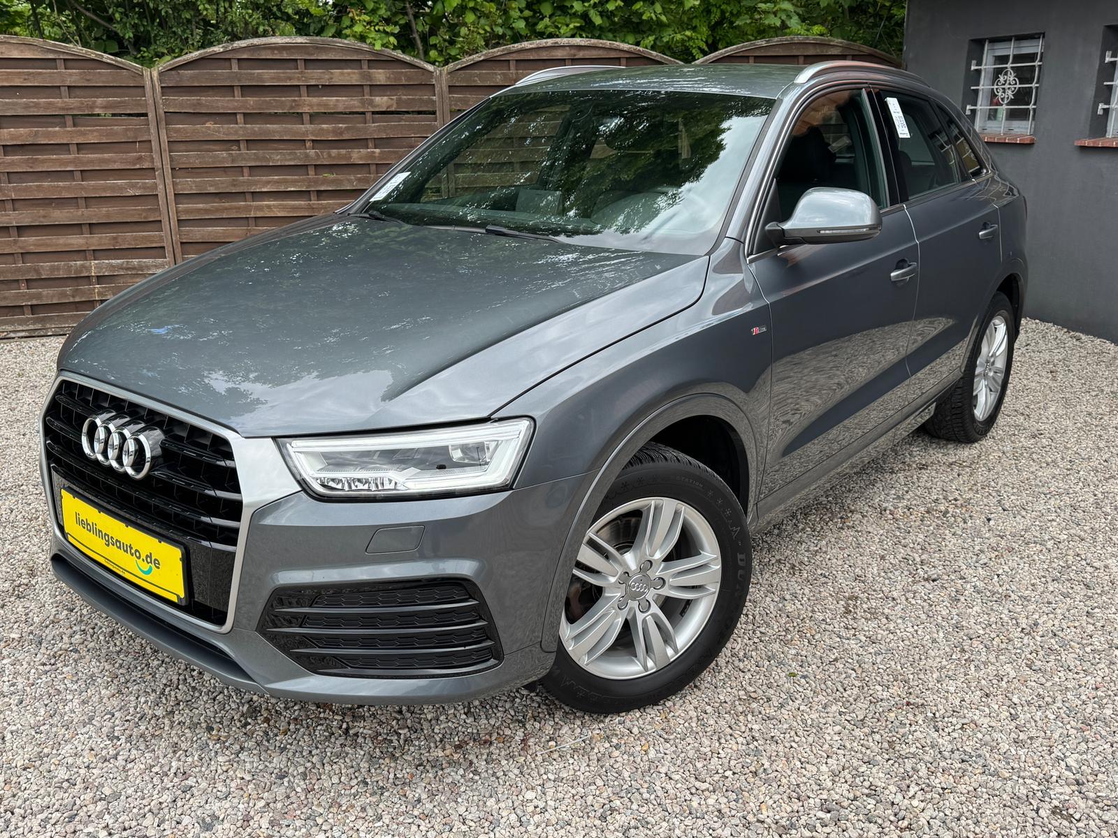 Audi Q3 2.0 TDI S-Line LED Keyless Navi Klima 18" SHZ