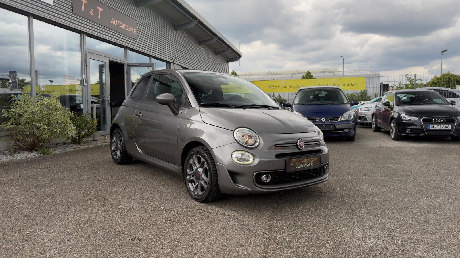 Fiat 500 S Automatik CarPlay Klimaauto Teilleder BT
