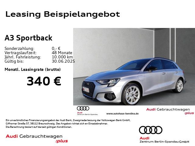 AUDI A3 Sportback 40 TFSI e Adv. S tronic *ACC*NAV+*