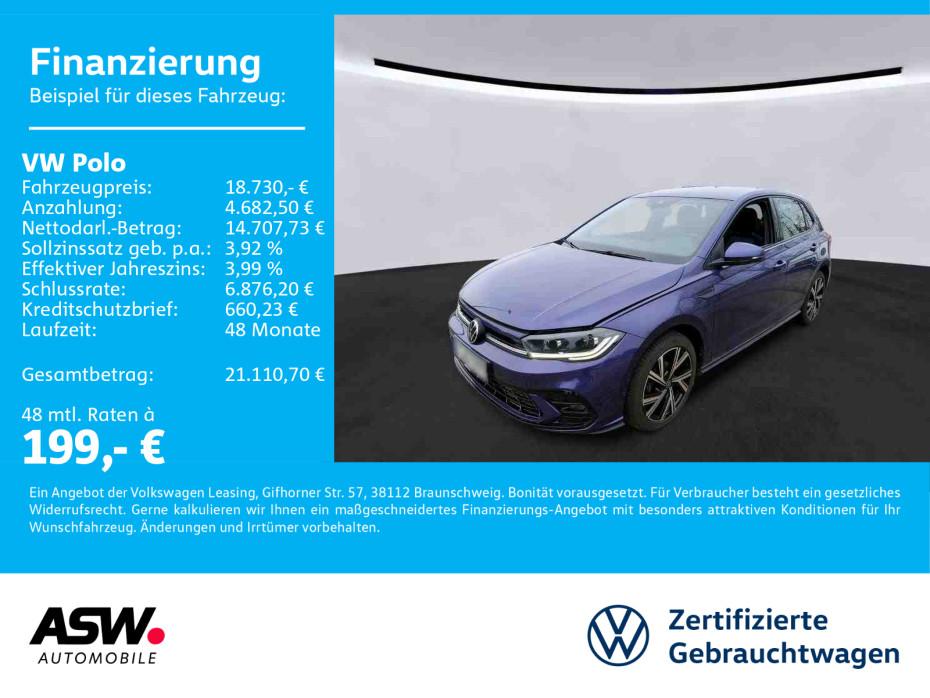 Volkswagen Polo R-Line 1.0 TSI LED Navi PDC SHZ Carplay