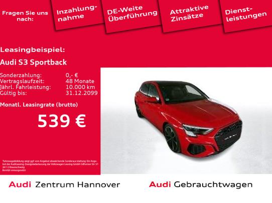 Audi A3 S3 Sportback 2.0 TFSI quattro Pano Matrix B&O Na