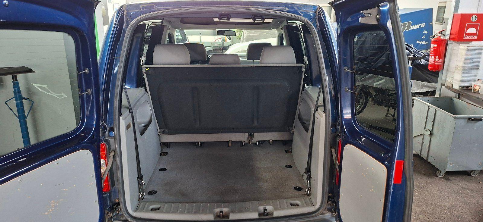Volkswagen Caddy 2007 — engine 107 HP (79kW)