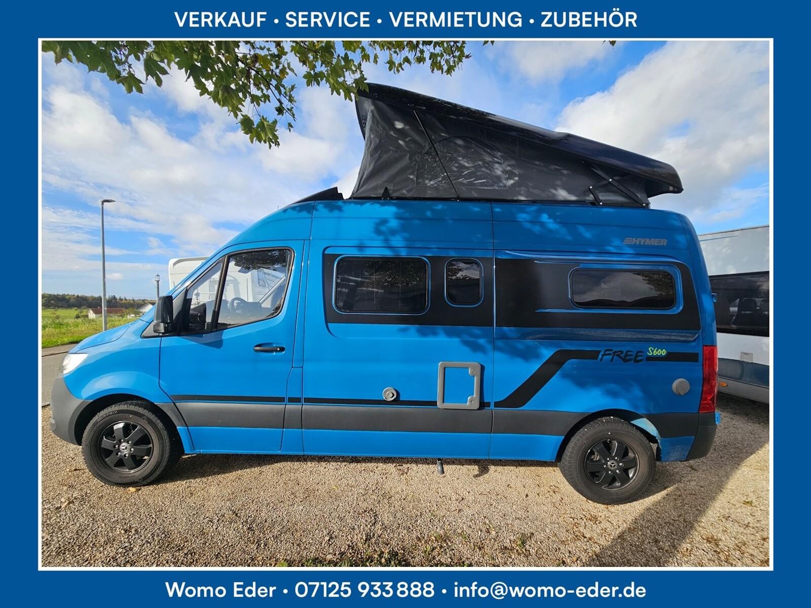HYMER / ERIBA / HYMERCAR Free S Blue Evolution Mercedes 