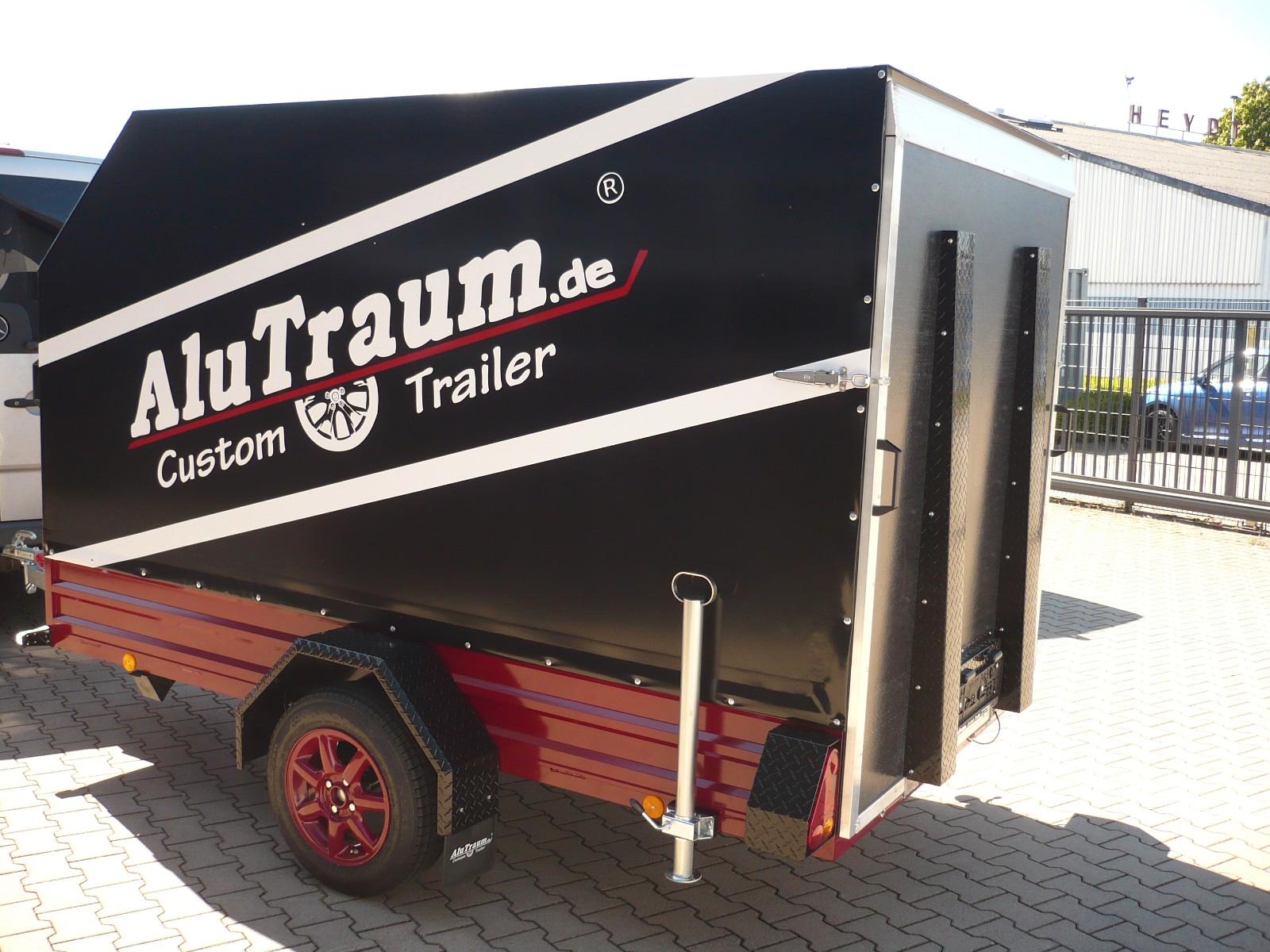 Andere Alutraum PLS 978 Motorradtrailer