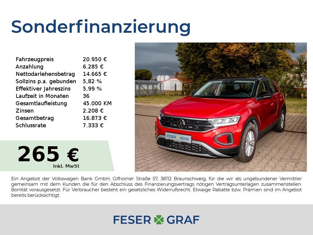 Volkswagen T-Roc LED*Shzg*AHK*ParkAssist*LaneAssist*Navi
