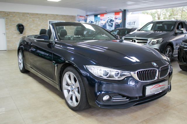 BMW 420i Cabrio Luxury Line Navi Leder Airscarf PDC