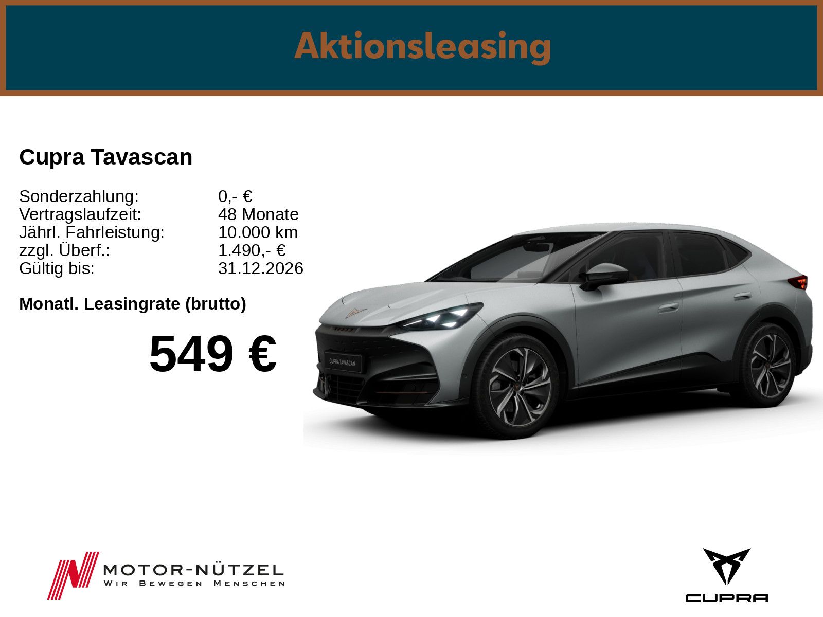 Cupra Tavascan Endurance 77 kWh