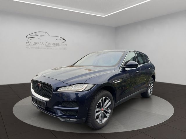 Jaguar F-PACE 35t Portfolio AWD BLAU/TAN ULTRAVOLL!