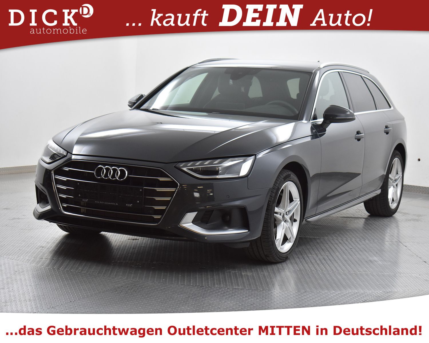 AUDI A4 Av 40d S-Tr Advan S LINE 18"+KAM+LED+MASS+KEY - Image 2