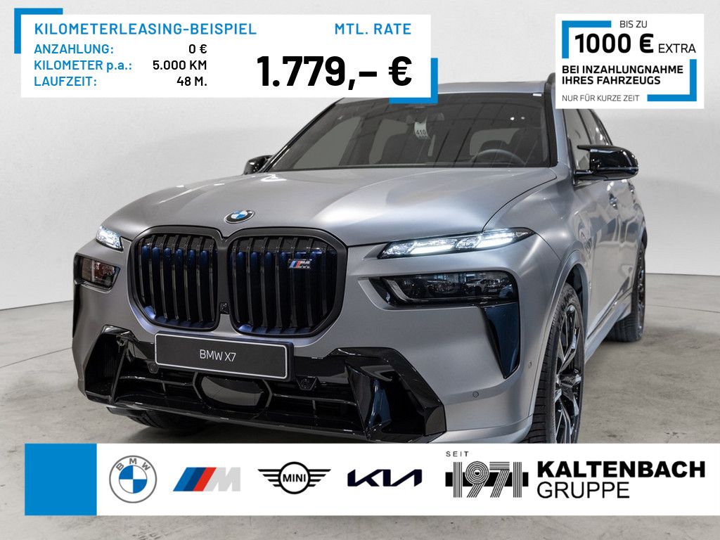 BMW X7 M60i PANO LED HUD SPORTABGASANLAGE NAVI LEDER