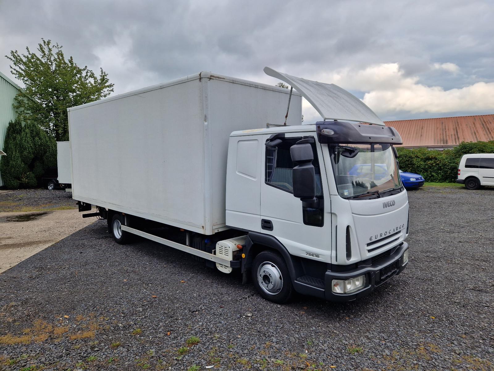 Iveco 75 E 16 Eurocargo Schlafkabine Doppelka LBW Bär