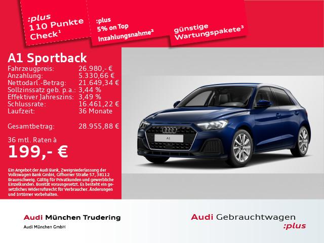 Audi A1 Sportback 30 TFSI S tronic Advanced ACC/Virtu