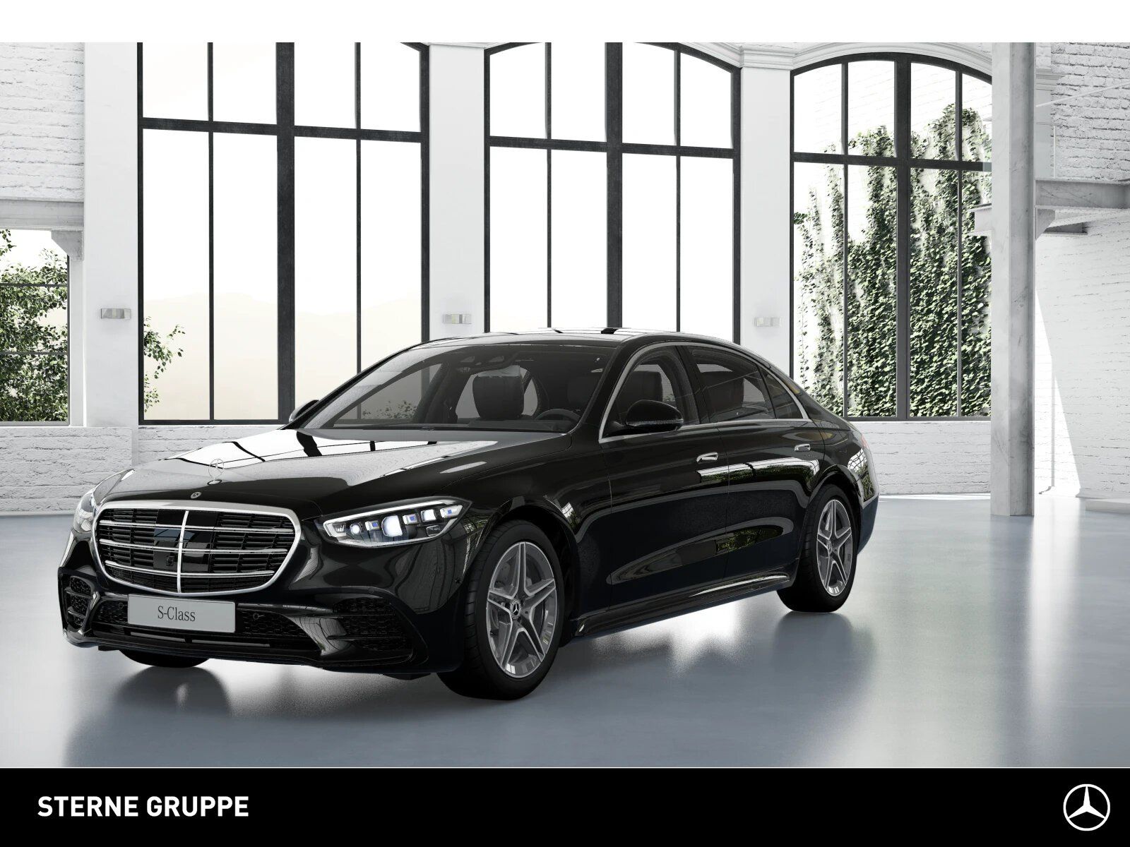 Mercedes-Benz S 580 e lang AMG NIGHT Pano HUD RemotePark Burme foto 12