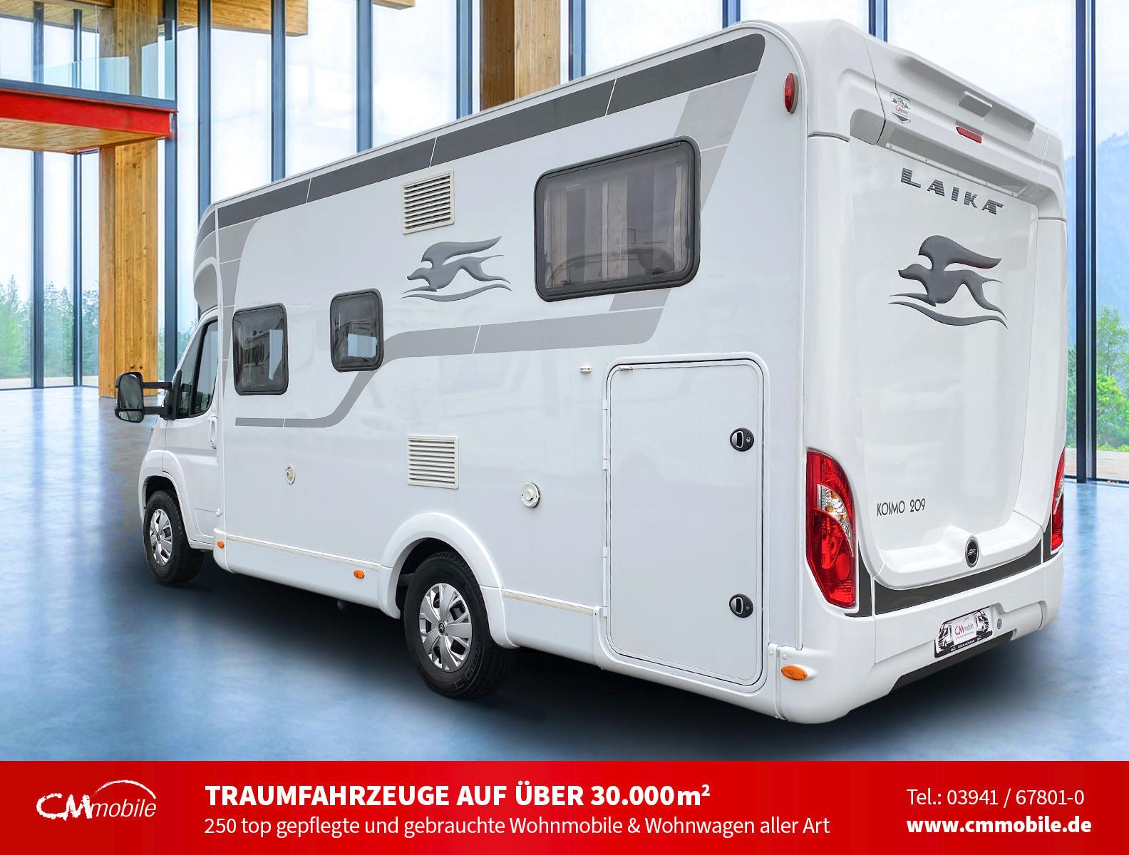 Laika Kosmo 209 - Hub&Einzelbetten - Garage -