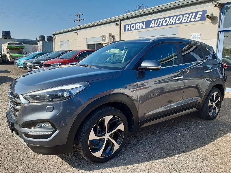 Hyundai TUCSON 1,6 T-GDI 4WD SH Lenkradhzg. Rückf.kam.
