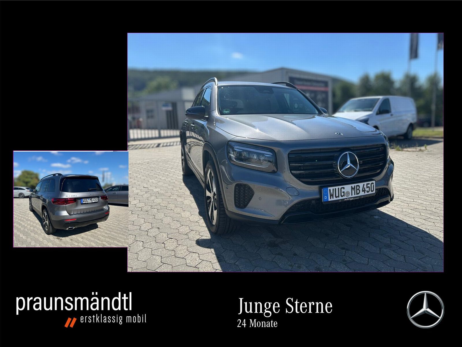 MERCEDES-BENZ GLB 220 d 4M Progressive Night AHK/Tot/7Sitz/19"