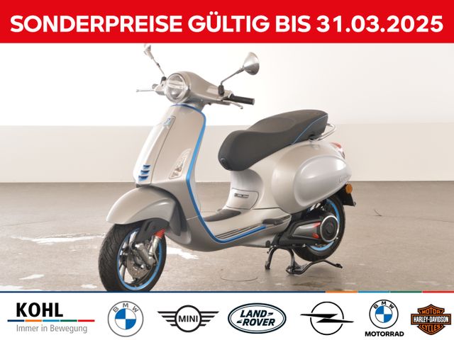 Vespa Elettrica 70 km h blu azzurro silber-blau