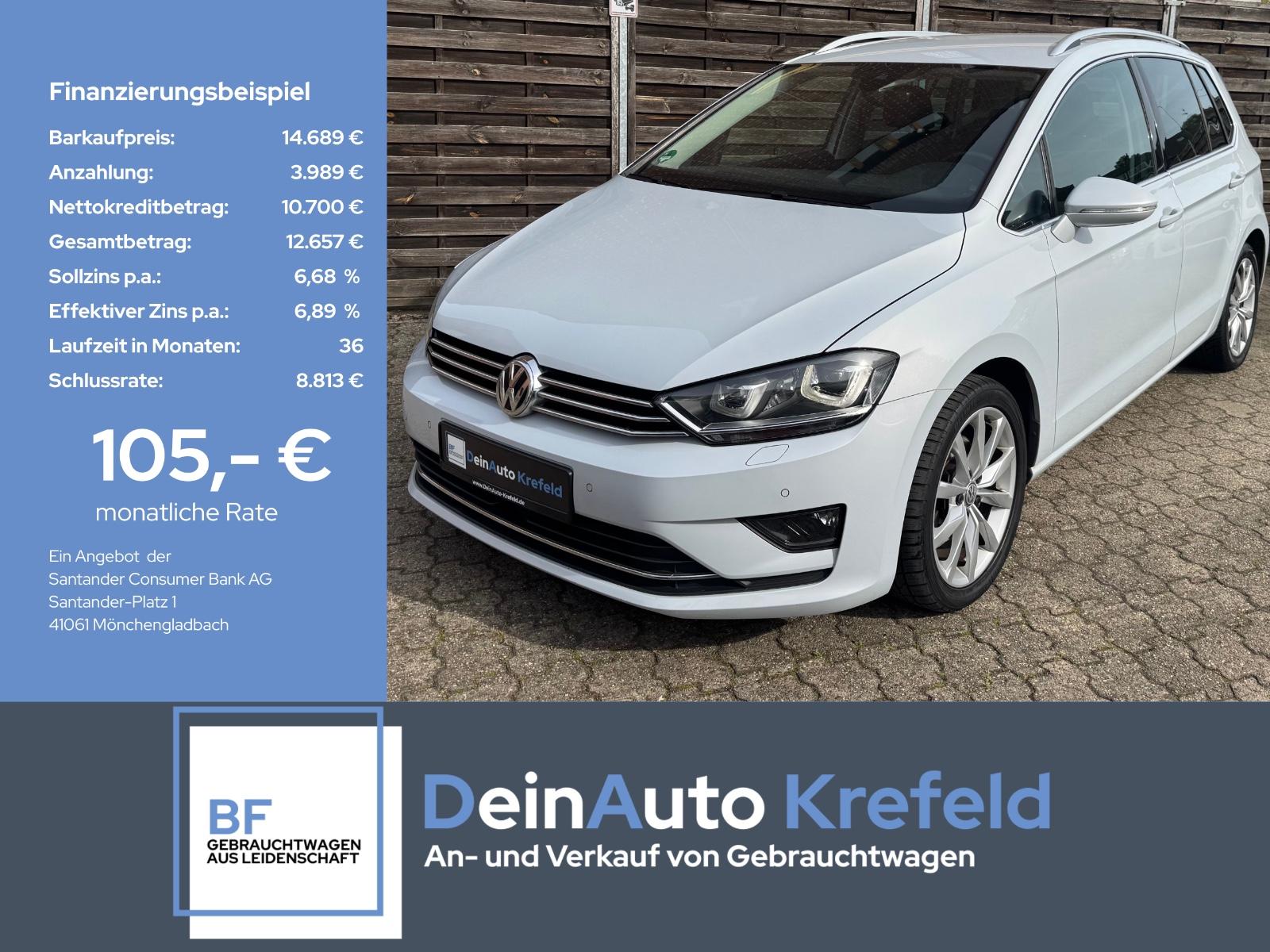 Volkswagen Golf Sportsvan VI 1.4 TSI DSG Highline Navi, LED