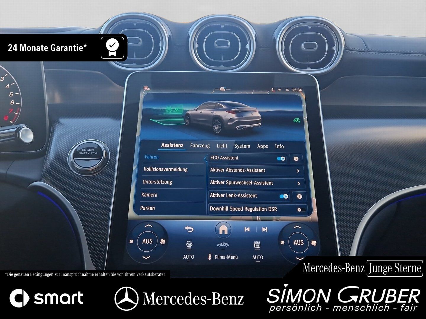 Fahrzeugabbildung Mercedes-Benz GLC 400 e 4M Coupé AMG Night Premium+ Fahrass AH