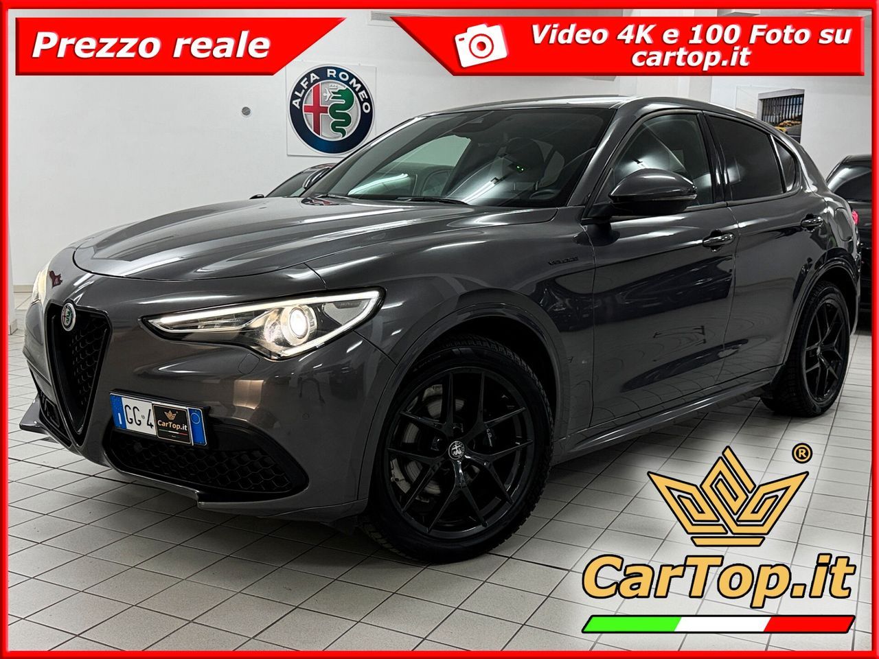 Alfa Romeo Stelvio 2.2 TD 210 CV VELOCE AT8 Q4 K