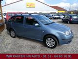Skoda Fabia 1.4 Combi Cool Edition #KLIMA#AHK#MFA#19 - Skoda Fabia mit Benzin-Antrieb: Blau, Kombi, 1.4