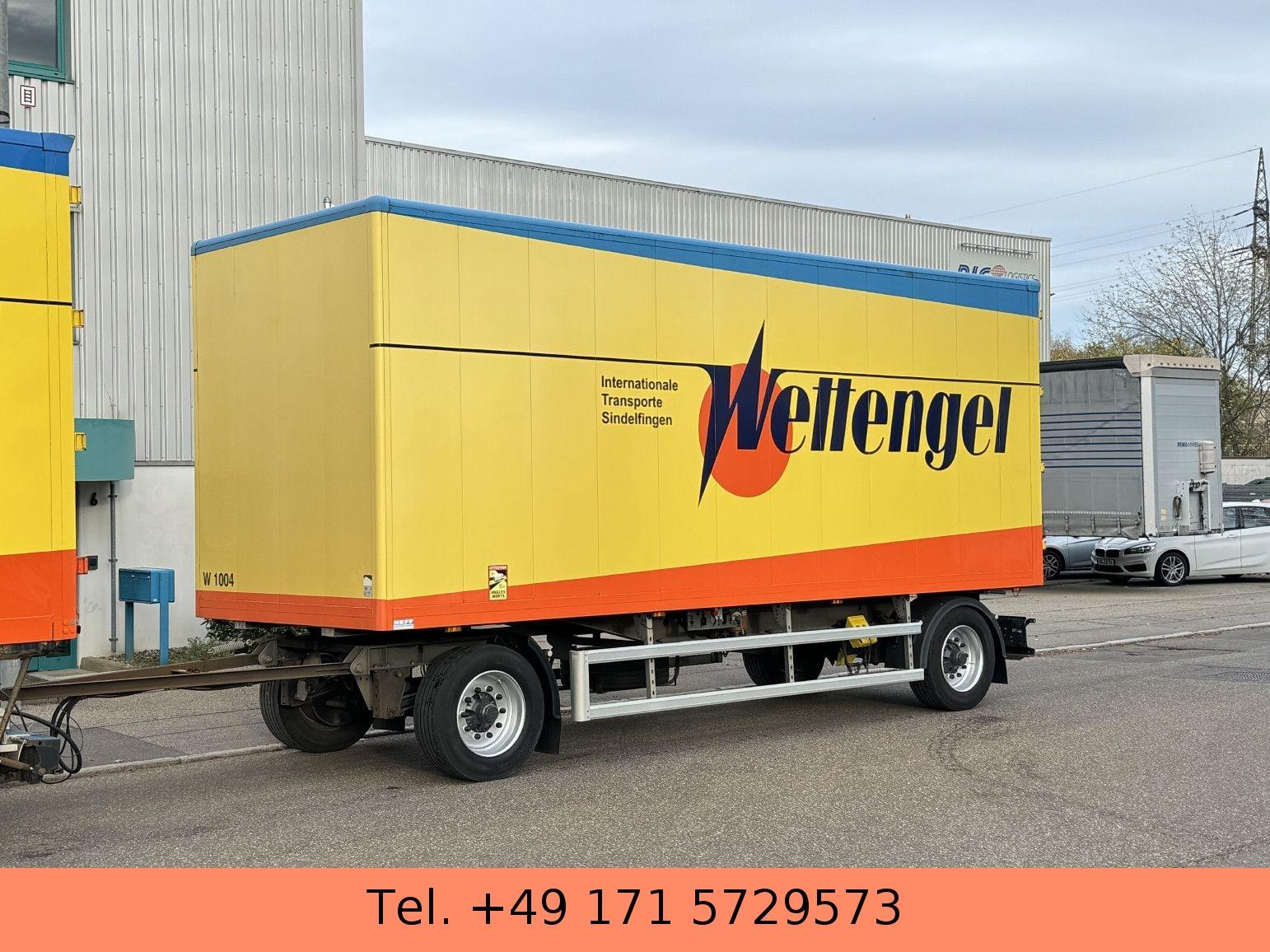 Ackermann KA-F 14 14t Alu-Möbelkoffer 7,2m BPW Luft ZS