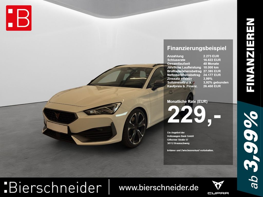 Leon SP 2.0 TSI DSG VZ LED+NAVI+19+SHZ+GRA