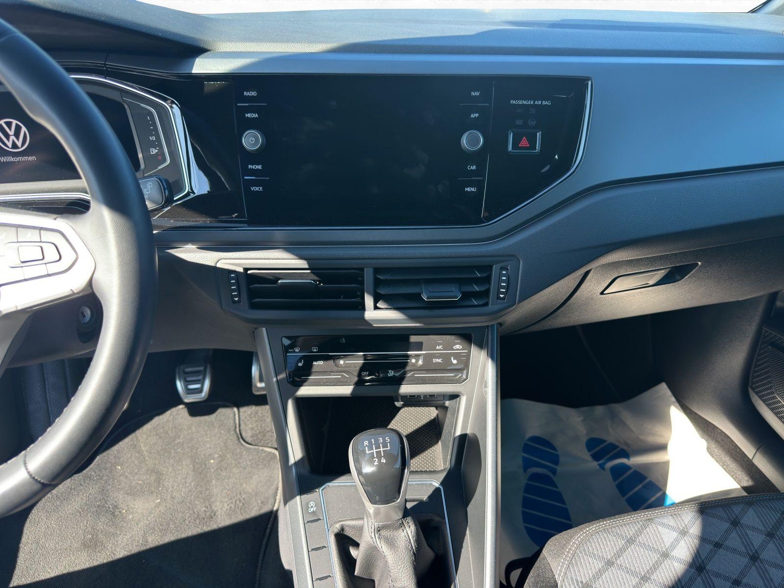 Volkswagen Polo 1.0 TSI R-Line Navi RüKa SiHz Carplay ACC, миниатюра 12